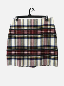 NWT J Crew Women 14 Plaid Skirt Tweed Preppy Classic Holiday Academia Collegiate - Picture 1 of 13