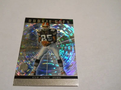 Tarjeta de novato Kevin Johnson Cleveland Browns 1999 cubierta superior hologrfx Foto 1 de 2