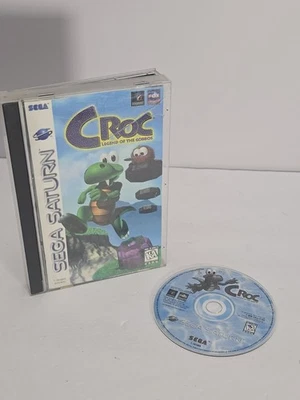 Croc Legend of the Gobbos Sega Saturn – Complete W/ Registration Card CIB - Image 1 of 4