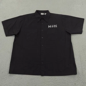 VTG HIM Band Shirt Mens XL Heartagram Bam Margera Goth Skater Y2K Merch Mechanic - Picture 1 of 10