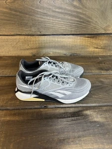 Reebok Nano X2 Gray Sneakers Athletic Cross Training Shoes Men Size 9 - Picture 1 of 11