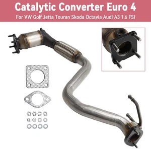 Catalytic Converter For VW Golf Jetta Touran Skoda Octavia Audi A3 1.6 FSI ZY - Picture 1 of 13
