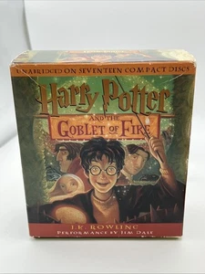 Harry Potter and the Goblet of Fire JK Rowling Unabridged CD Audio Book 17 Discs - Imagen 1 de 5