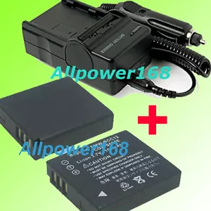 Fotocamera digitale nuova batteria + caricabatterie per PANASONIC CGA-S005 ioni di litio - Foto 1 di 2