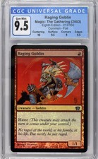 RAGING GOBLIN Eighth 8th Edition Foil CGC 9.5 Graded MTG [Card Kingdom]