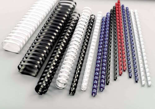 50-200 Plastikbinderücken 4-51 mm A4 Binderücken 21 Ringe Plastic Binding Combs