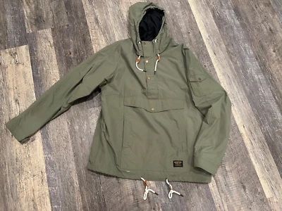 Burton Snowboards Heritage Anorak Pullover Lite Abrigo Chaqueta Living Forro BRTN Foto 1 de 4