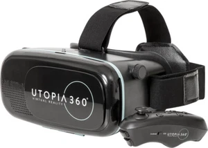 VR Headset with Wireless Bluetooth Controller - iPhone & Android - Picture 1 of 4