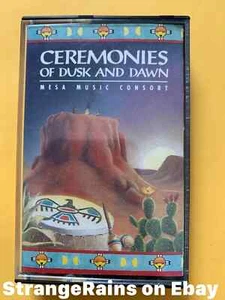 MESA MUSIC CONSORT Ceremonies of Dusk & Dawn Cassette Tape Native American Music - Picture 1 of 6