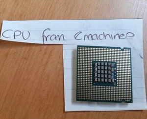 CPU from eMachines Intel pentium D (bag C8) - Zdjęcie 1 z 2