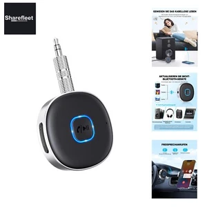 Mohard AUX Adaptador Bluetooth Coche, Inalámbrico Coche Bluetooth 5.3 Receptor para... - Imagen 1 de 8