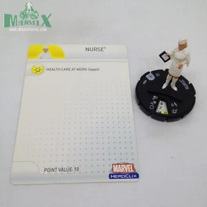 Heroclix Web of Spider-Man set Nurse #004 Common figure w/card! - Picture 1 of 1