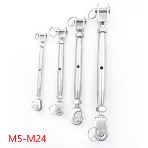 304 Edelstahl geschlossener Körper Blumenkorb Schraube M5 ~ M24 Spannverschluss Versteller - Bild 1 von 9
