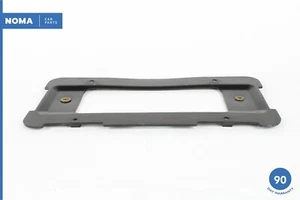04-10 BMW E60 5 Series Rear License Plate Frame Mount Bracket 8238061 OEM - Picture 1 of 6