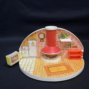 Casa Delle Bambole Segreta Knickerbocker Moppets Vintage 1979 Con 3 Stanze - Foto 1 di 5