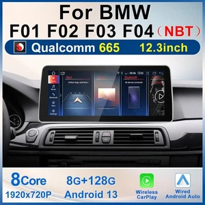 12.3" Apple Carplay Screen Radio for BMW 7 Series F01 F02 2013-15 NBT Navi Unit - Picture 1 of 13