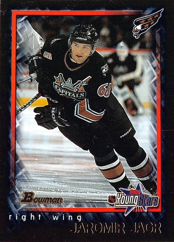 2001-02 Bowman YoungStars #4 Jaromir Jagr - Image 1 of 2
