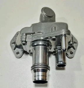 for Jaguar 2.7L 3.0L Diesel Aluminium Thermostat Housing Water Outlet JDE38234 - Picture 1 of 7