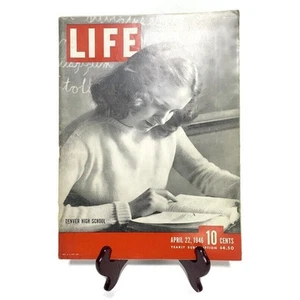 Life Magazine April 22 1946 American Ex-GIs Settle Down in France - Picture 1 of 12