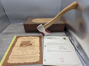 THE GEORGE WASHINGTON DOOR STOP BY NEWTON MFG CO IOWA USA VINTAGE (HATCHET AXE) - Picture 1 of 21