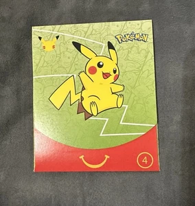 2021 McDonalds 25th anniversary Pokemon Karten Pack Sealed Grün Pack Neu - Bild 1 von 2