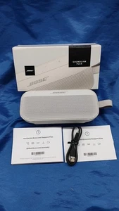 BOSE SOUNDLINK FLEX white Limited Edition Waterproof-Bluetooth Speaker - Picture 1 of 8