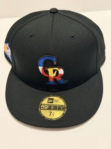 Colorado Rockies 2021 Spring Training 59FIFTY New Era Cap Hat 7 5/8 šļø - Picture 1 of 3