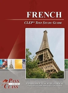 French CLEP Test Study Guide by Passyourclass Hardcover Book - Picture 1 of 1