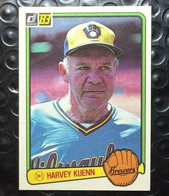 1983 Donruss #608 Harvey Kuenn Excellent - Image 1 of 2