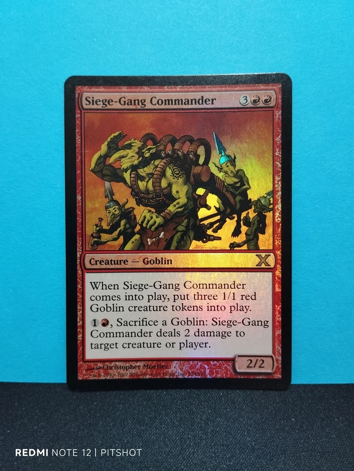 FOIL Siege-Gang Commander / Belagerungstrupp-Kommandant - MTG Magic - Bild 1 von 1