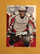 2008-09 Upper Deck MVP First Line Phenoms #FL1 Alex Ovechkin Washington Capitals