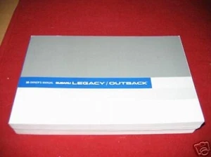 2006 SUBARU LEGACY & OUTBACK OWNERS MANUAL 06 OWNER'S - Picture 1 of 1