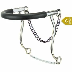 953 Reinsman Mechanical Hackamore 8 Inch Cheeks NEW - Picture 1 of 1