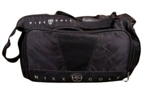 NIKE Golf Gym Bag Black Duffle Travel Carry On Shoulder Bag