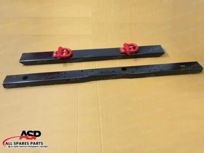 Juego de parachoques delantero y trasero con accesorio de remolque para Willys Jeep CJ2A, CJ3A, CJ3B- G503 Foto 1 de 4