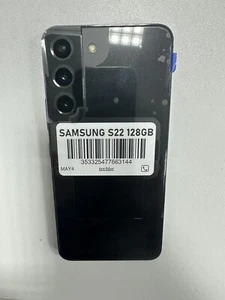 Samsung Galaxy S22 5G 128GB Unlocked Android Black UK - Afbeelding 1 van 1