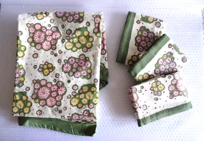 cOULEUR NATURE PARIS ROUND TABLE CLOTH 90”  DISH CLOTHES NEW BRUNO LAMY neocurio - Image 1 of 4