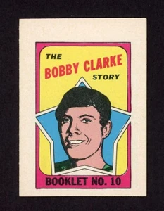 1971-72 TOPPS/OPC BOOKLET #10 BOBBY CLARKE 27203 - Picture 1 of 2