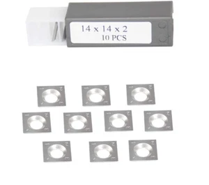 14mm Carbide Insert For Spiral/Helical Planer,Jointers Planer -10 Pack - Picture 1 of 6