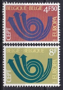 Belgium 1973 Yvert #1661/62 Europe CEPT MNH VF - Picture 1 of 1