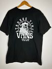 VANS Strange Times Men's Large Grim Reaper Black T-Shirt