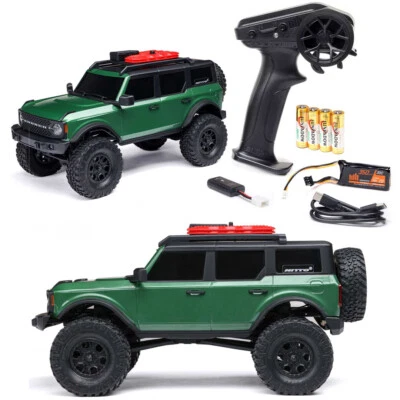 Axial AXI00006V2T5 1/24 SCX24 Ford Bronco 4X4 RTR Brushed Rock Crawler Green - Image 1 of 4