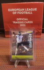 European League of Football Trading Cards 2023 QB MASTERCLASS Zachary Edwards