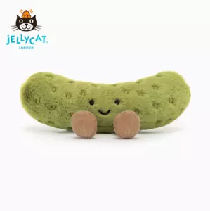 Jellycat Funny Gherkin Plush Toy - Soft Comfort Stuffed Doll for Kids - Picture 1 of 5
