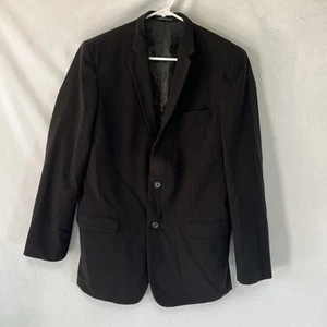 Calvin Klein Blazer Sport Coat Boys 20 Regular Black 2 Button Suit Jacket - Picture 1 of 24
