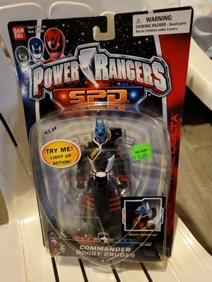 Ban Dai Power Rangers S.P.D. 2004 COMMANDER DOGGY CRUGER #20104 - Nuevo sellado  Foto 1 de 4