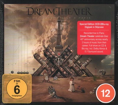 Dream Theater Quarantieme: Live A Paris CD set Europe Sony 2025 Special Edition - Bild 1 von 3
