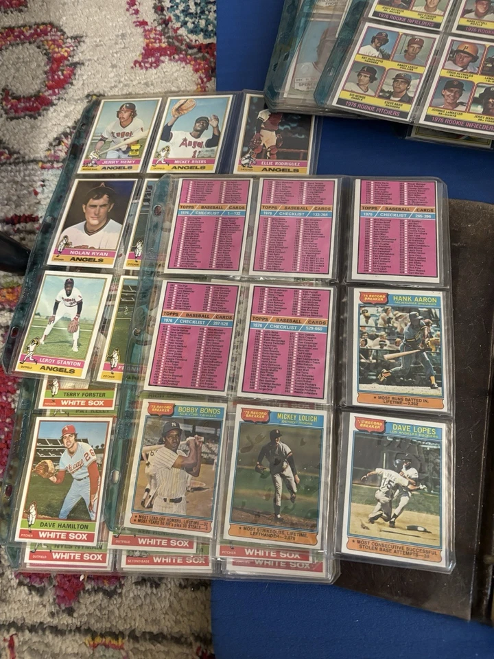Juego completo de béisbol Topps 1976 vintage 1-660 + juego intercambiado - cargado con HOF’s Foto 1 de 4