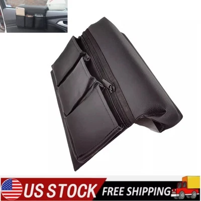Подлокотник подвесная сумка карманный органайзер держатель для телефона на окно автомобиля из запасов США - Изображение 1 из 4