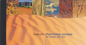 Carnet Nations Unies ONU Patrimoine Mondial World Heritage AUSTRALIE version FR - Picture 1 of 1